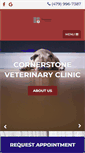 Mobile Screenshot of cornerstone-vet.com